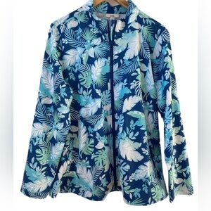 Lightweight Jacket Wrinkle Resistant Size XL Croft & Barrow Wicking Full Zip NWT